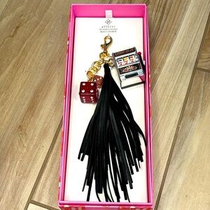 NIB Atterri Casino Slot Dice Bag Charm